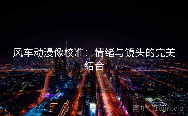 风车动漫像校准:情绪与镜头的完美结合 风车动漫像校准:情绪与镜头的完美结合